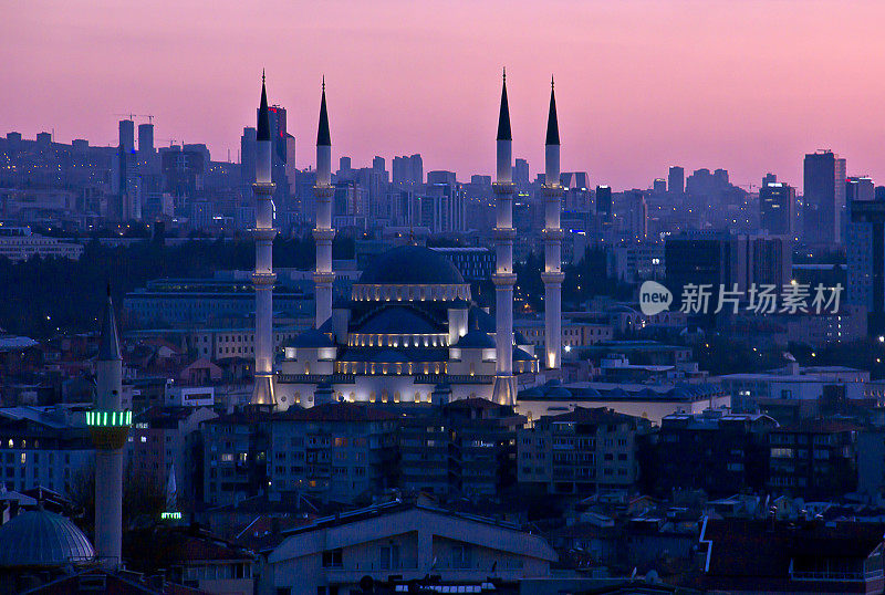 安卡拉Kocatepe Mosque